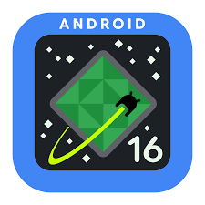 Logo Android 16